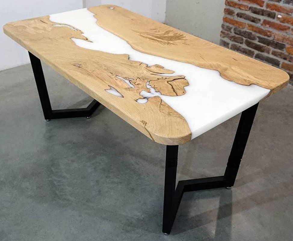 Epoxy Table, Epoxy Resin River Table, Live Edge Wooden Table, Natural Wood,Dining table, Natural Epoxy Table, Resin Table