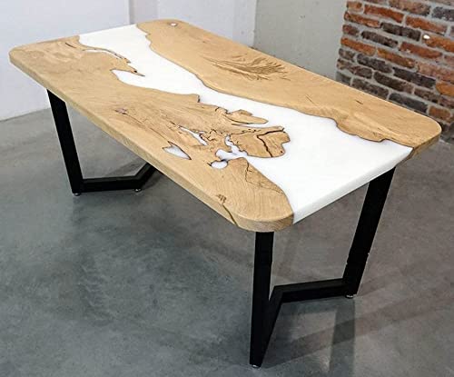 Epoxy Table, Live Edge Wooden Table, Natural Wood,Dining table, Natural Epoxy Table, Resin Table, Epoxy Resin River Table