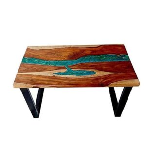 Epoxy Table, Epoxy Resin River Table, Live Edge Wooden Table, Natural Wood,Dining table, Natural Epoxy Table, Resin Table