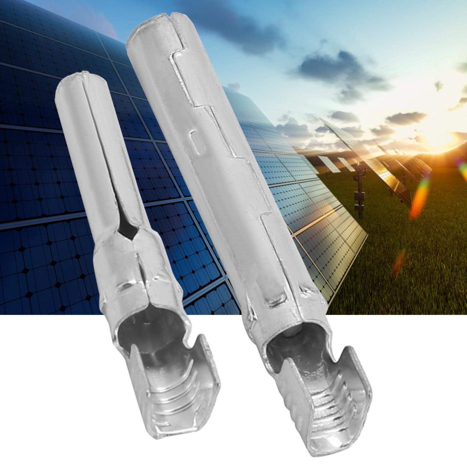 Solar Panel Cable Connectors, 10 Pairs Solar Panel Cable Wire Male Female Extension Connectors Kit Wire Adapter Parts