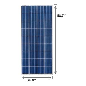 Plug and Play Solar Panel Power with 640-Watt Solar Panels and 640-Watt Inverter; Simply Plug into Wall