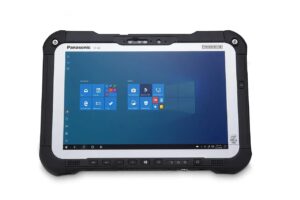panasonic toughbook g2, fz-g2 mk1, 10.1inch gloved multi touch+digitizer, intel core i5-10310u 1.7ghz, 16gb, 512gb ssd, wifi 6, bt,8mp rear camera, win 10 pro, tablet only silver 4-10.99 inches