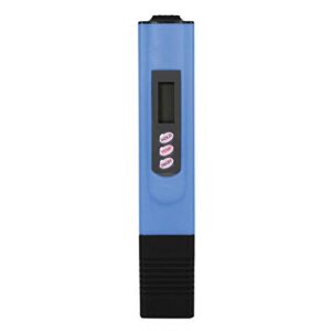 tds meter, 1ppm resolution water meterr,lcd display, temp portable pen type meter, for drinking water, aquariums, and more(blue)