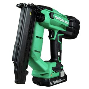 Metabo HPT 18V MultiVolt Cordless Brad Nailer | Includes 1-18V, 3.0 Ah Lithium Ion Battery | Accepts 18 GA 5/8-Inch to 2-Inch Brad Nails | Brushless Motor | NT1850DF