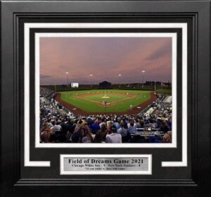 chicago white sox field of dreams game 2021 8" x 10" baseball framed stadium photo