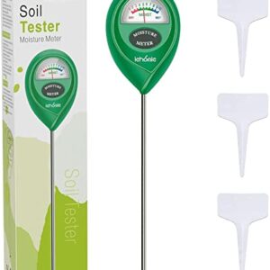 lehomle Soil Moisture Meter - Plant Water Meter - Moisture Meter for House Plants, Plant Care Tools-Green