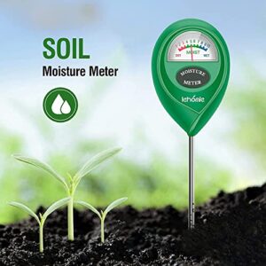 lehomle Soil Moisture Meter - Plant Water Meter - Moisture Meter for House Plants, Plant Care Tools-Green