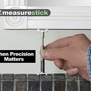 Extendable Measuring Stick Tool | Pinch Stick for Woodworking | No Numbers, No Mistakes | Carpentry, Woodworking, Hobbies, and Remodeling Projects.