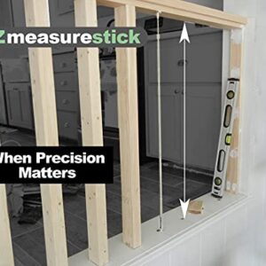 Extendable Measuring Stick Tool | Pinch Stick for Woodworking | No Numbers, No Mistakes | Carpentry, Woodworking, Hobbies, and Remodeling Projects.