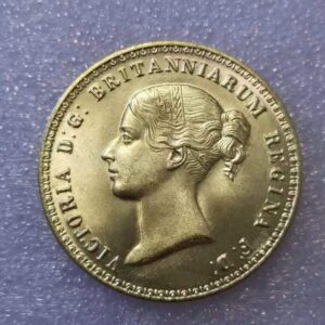 Kocreat Copy UNA and Lion 1839 Queen Victoria 5 UK Coin-Replica Great Britain Silver Dollar Pence Gold Coin Royal Souvenir Coin