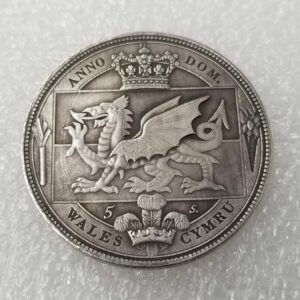 Kocreat Copy 1910 Wales The United Kingdom UK Coin-Replica Great Britain Silver Dollar Pence Gold Coin Royal Souvenir Coin Lucky Coin