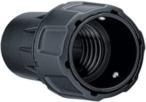 dwv9000 universal quick multi-function connector fits dewalt dust extractors，vacuum hose, various dw tools & shrouds. allows fits easy, durable connection between 1-1/4 in.