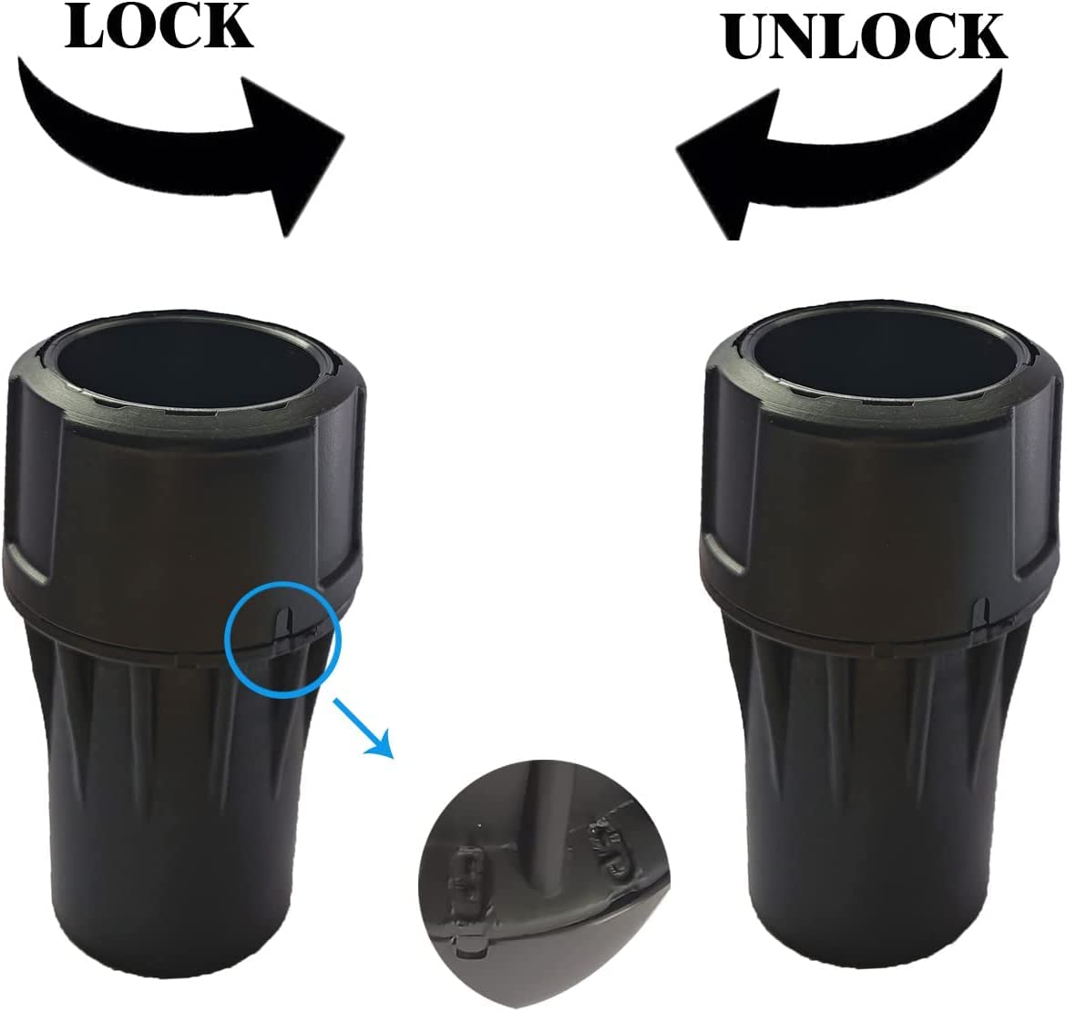 DWV9000 universal Quick Multi-Function Connector Fits DeWalt Dust Extractors，vacuum hose, various DW tools & shrouds. Allows fits easy, durable connection between 1-1/4 In.