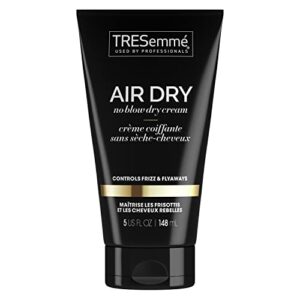 tresemmé air dry smoothing cream for frizzy, unruly hair air dry styling cream hydrating hair cream 5 oz