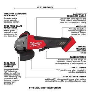 Milwaukee M18 FUEL 18-Volt Lithium-Ion Brushless Cordless Combo Kit with Two 5.0 Ah Batteries, 1 Charger, 2 Tool Bags (7-Tool)