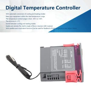 All-Purpose Digital Temperature Controller Cooling and Heating Thermostat Temperature Regulator -50-110℃ STC-1000 ((AC110~220V ))