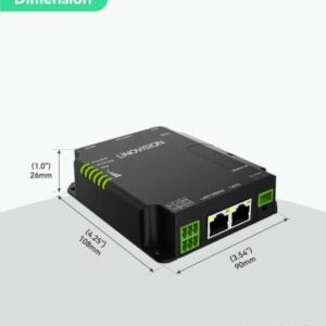 【Upgrade】 LINOVISION Industrial 4G LTE Router for AT&T, T-Mobile and Verizon, Support WiFi, Dual SIM Cards, RS485, DI/DO, Secure VPN Access, Cloud Management, Cellular Router for M2M/IOT Application