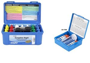 taylor technologies deluxe dpd pool and spa water test kit - k-2005 81330