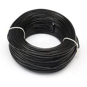 shhma bonsai wire aluminum wire for bonsai trees suitable for potted plant decoration, weight is 500g,black,diameter:2.5mm