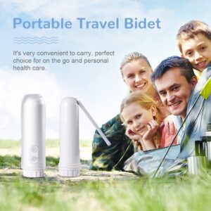 Portable Bidet,COSOROW Travel Electric Bidet Bottle Sprayer for Personal Hygiene Cleaning, Baby Care, Soothing Postpartum Care