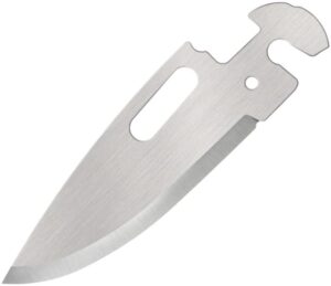 cold steel folding click n cut 3 pack of plain edge drop point blade