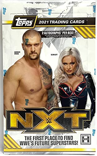 2021 Topps WWE NXT Wrestling HOBBY box (18 pks/bx)