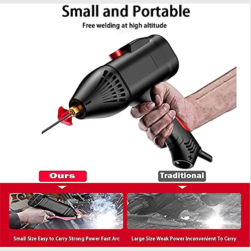 Electric Welder Machine Portable Handheld Welders 110V Small Welding Machine Arc Welder for Household Automatic Welding Machine,2m welding machine