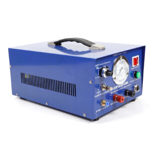 CNCEST Adjustable Pulse Welding Machine,High Power Argon Pulse Jewelry Spot Welder,Portable Spot Welders Soldering Welding Station for for Gold Silver Platinum Palladiu