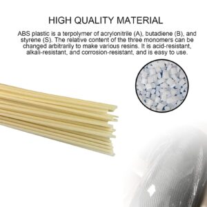 HRTX 11 lb ABS Plastic Welder Rods, Plastic Welding Rods, Double Strand Plastic Rods for Automotive Interior Panels, Battery Car/Motorcycle Shells, Long 39.37 in
