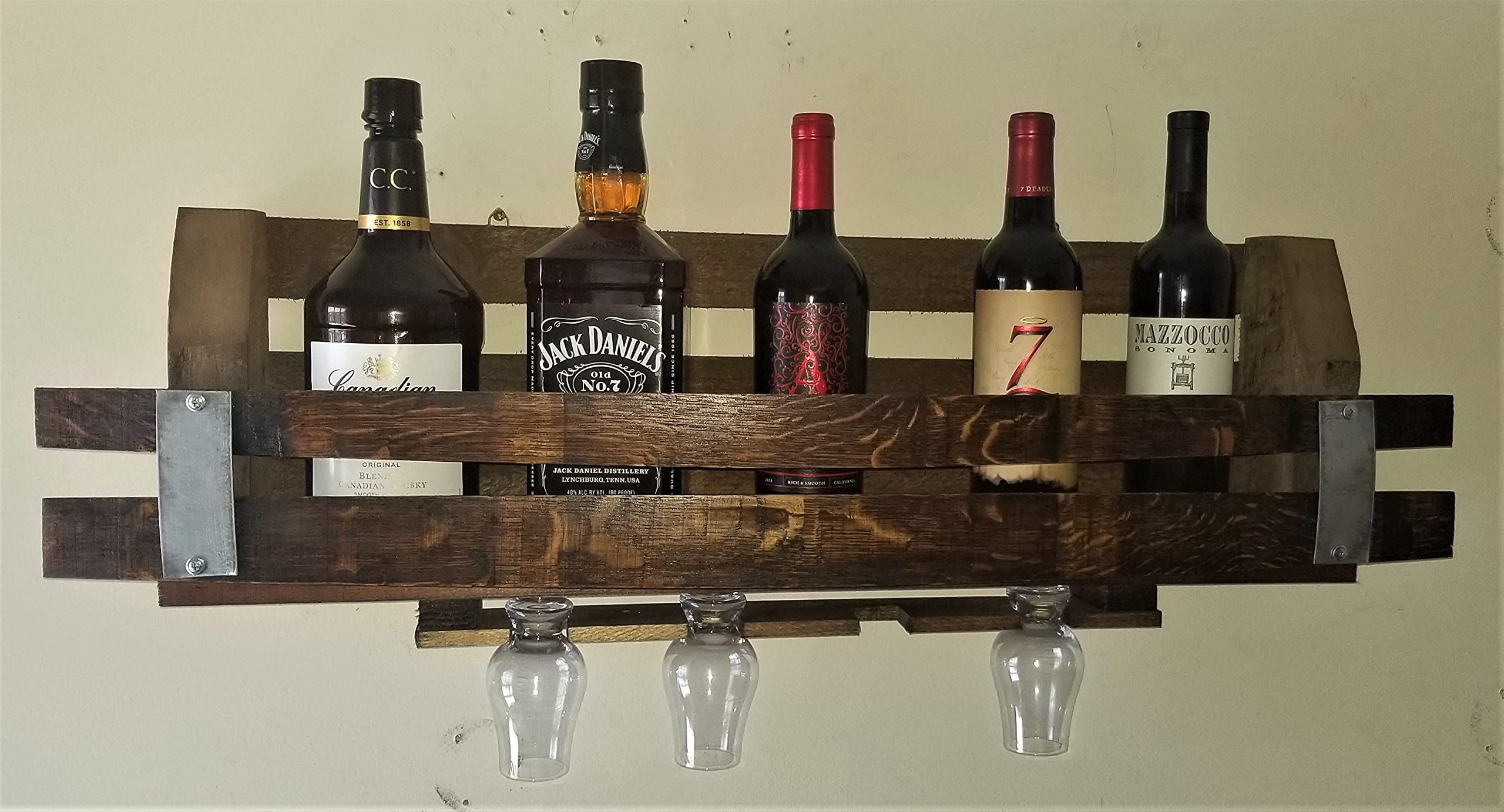 Lighted Whiskey/Wine Rack