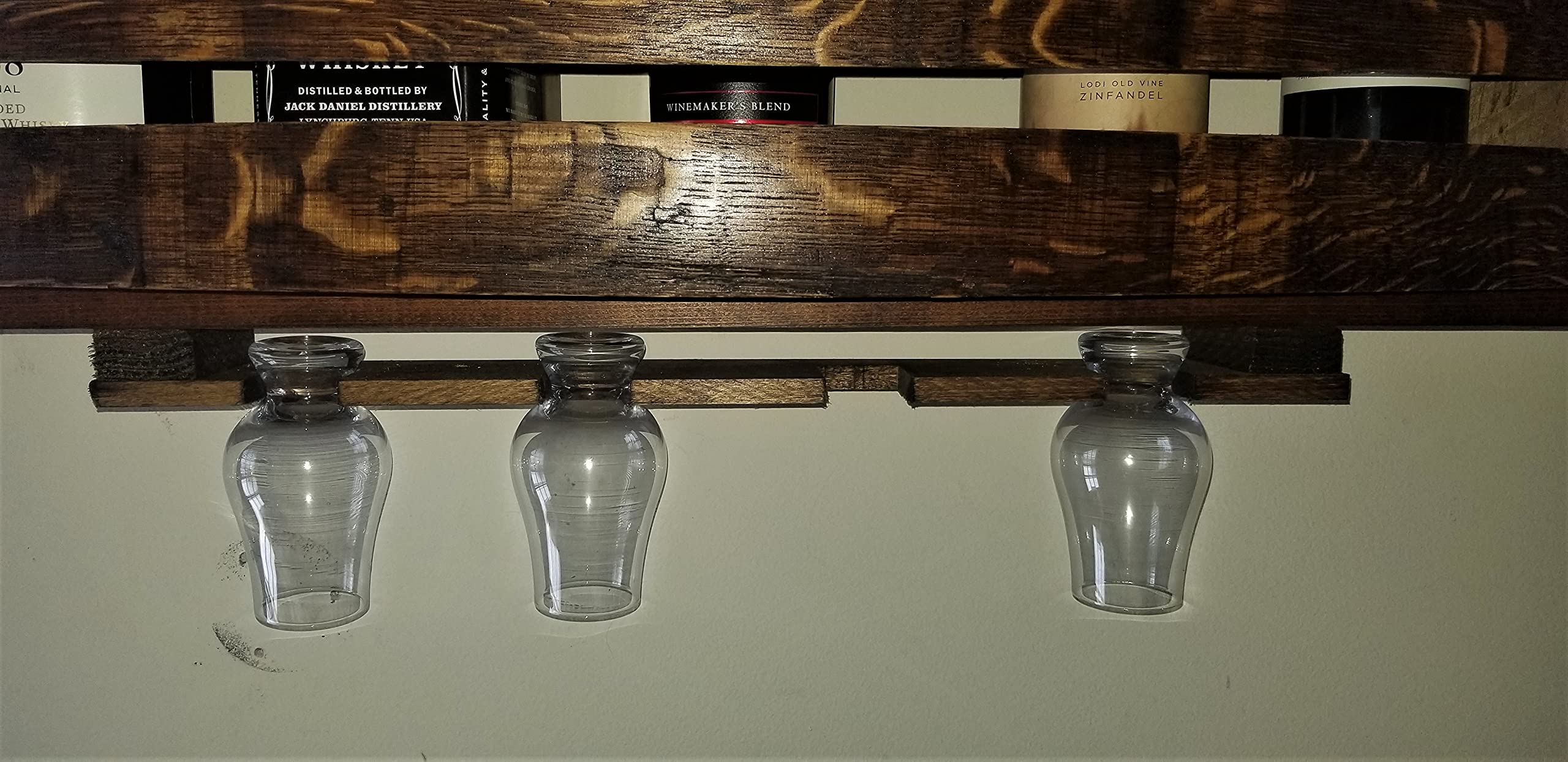 Lighted Whiskey/Wine Rack