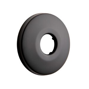 offo shower arm flange 2.5 inches in outer diameter replacement shower head arm escutcheon plate suitable for most brands shower head arms, matte black
