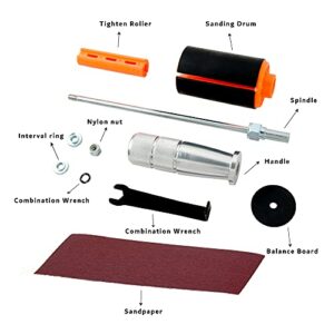 O'SKOOL Hand-Held Sanding Drum for Drill Presses and Power Drills