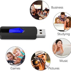 RAOYI 5 Pack 64GB USB Flash Drive, USB 2.0 Memory Stick Thumb Drives Jump Drive Pen Drive for PC Laptop Computer - 64G Multipack