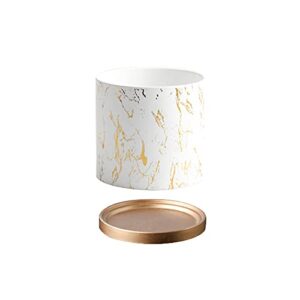 corldif personalized simple fashion bonsai small flowerpot mini ceramic flowerpot desktop ornament (white)