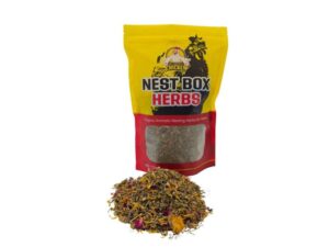 my favorite chicken poultry nest box herbs - certified organic aromatic nesting herbs for hens