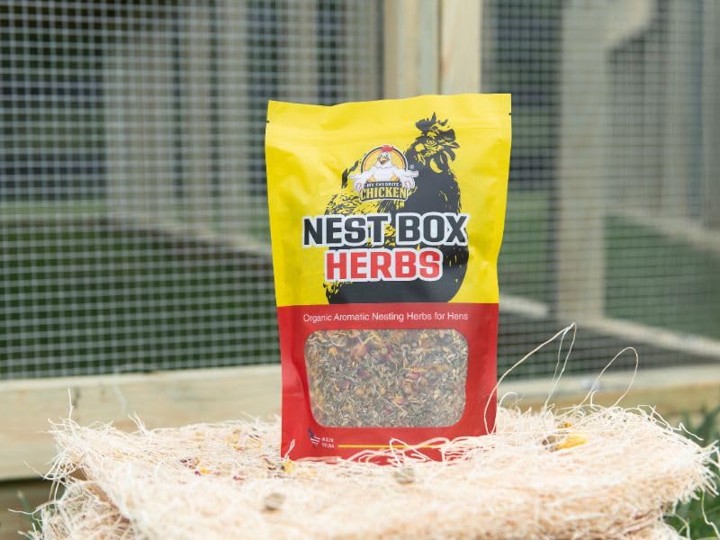 My Favorite Chicken Poultry Nest Box Herbs - Certified Organic Aromatic Nesting Herbs for Hens