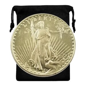 kocreat copy 1927-d double eagle liberty gold coin twenty dollars-usa souvenir coin lucky coin morgan dollar replica collection