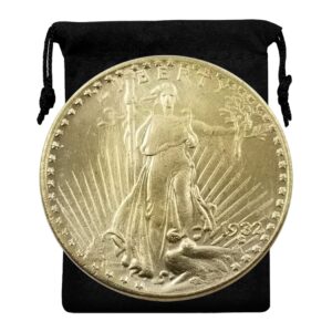 kocreat copy 1932 double eagle liberty gold coin twenty dollars-usa souvenir coin lucky coin morgan dollar replica collection