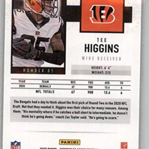 2020 Panini Chronicles Score Update Rookies #450 Tee Higgins Cincinnati Bengals RC Rookie Card Official NFL Football Trading Card in Raw (NM or Better) Condition