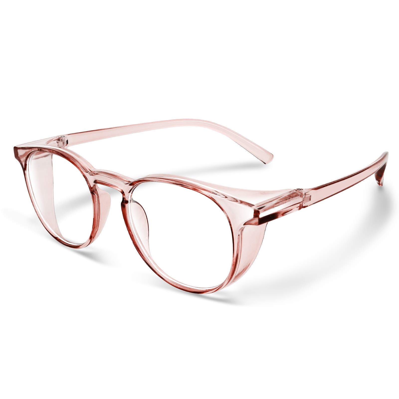 Airanes Anti Fog Safety Glasses for Women Men (New Pink)