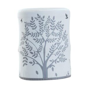 water dispenser bucket cover,home water dispenser barrel covers durable fabric bucket decor furniture cover protector for office or outdoor (gray tree print)