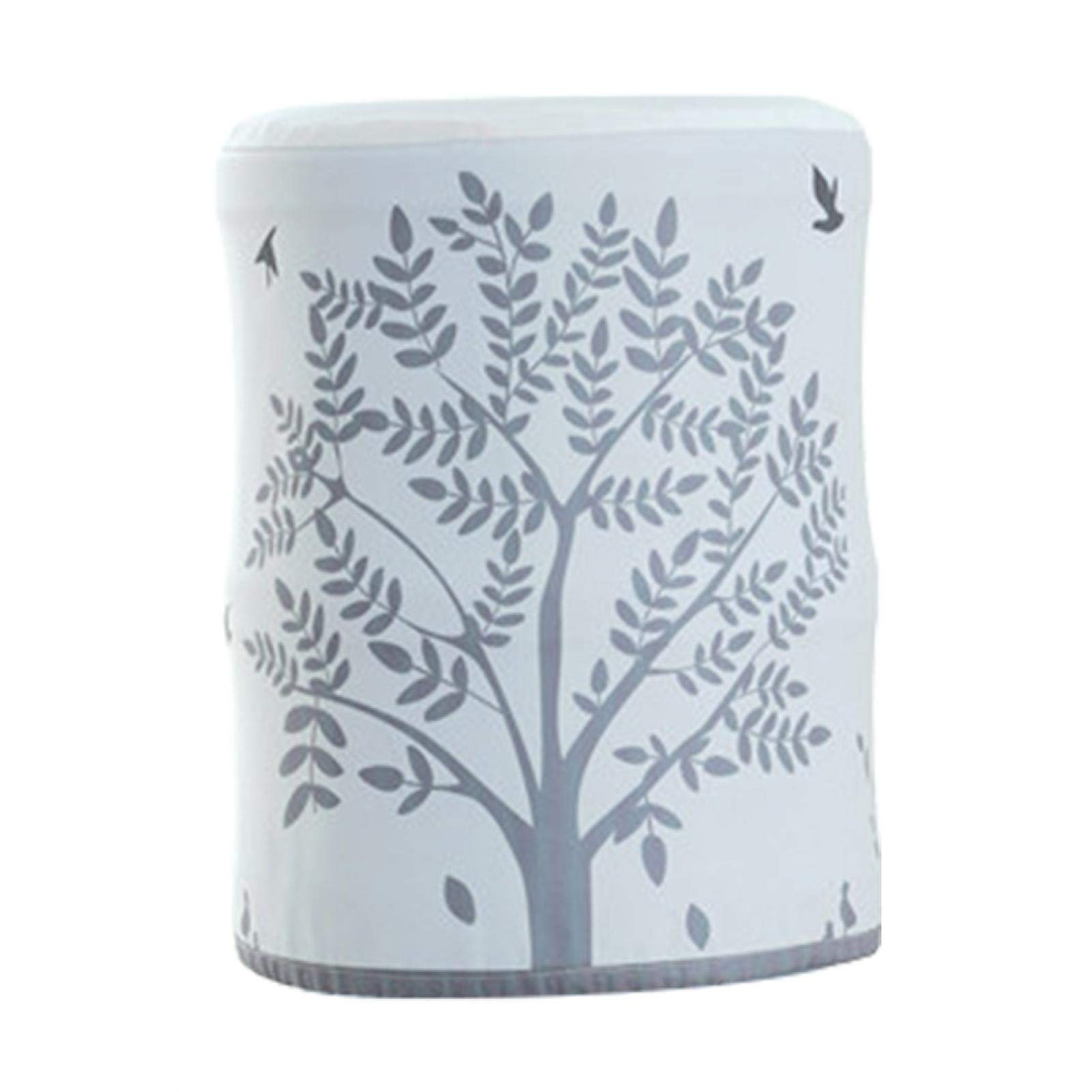 Water Dispenser Bucket Cover,Home Water Dispenser Barrel Covers Durable Fabric Bucket Decor Furniture Cover Protector for Office Or Outdoor (Gray Tree Print)