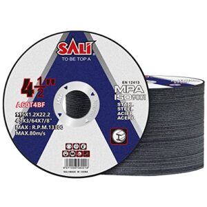 sali 50 pack cut off wheel 4 1/2 inch cutting wheels 4-1/2" x 3/64" x 7/8" for metal & stainless steel, angle grinder cutting wheel,cutting discs with aggressive cutting