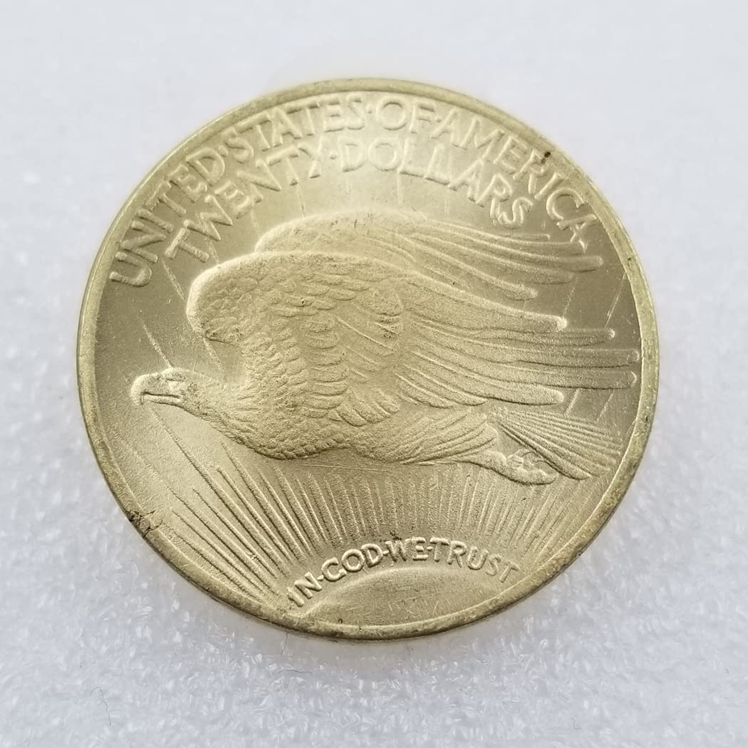 Kocreat Copy 1929 Double Eagle Liberty Gold Coin Twenty Dollars-USA Souvenir Coin Lucky Coin Morgan Dollar Replica Collection