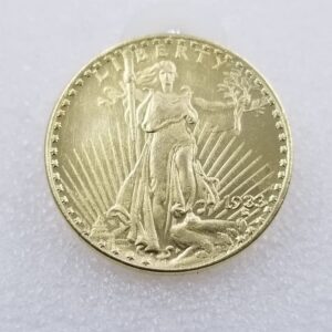 Kocreat Copy 1933 Double Eagle Liberty Gold Coin Twenty Dollars-Replica USA Souvenir Coin Lucky Coin Morgan Dollar Collection, Silver