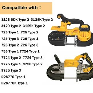 650721-00 Dewalt Bandsaw Tires For Dewalt Band Saw Tires DWM120 A02807 DCS374 DW328K - 2 Pack