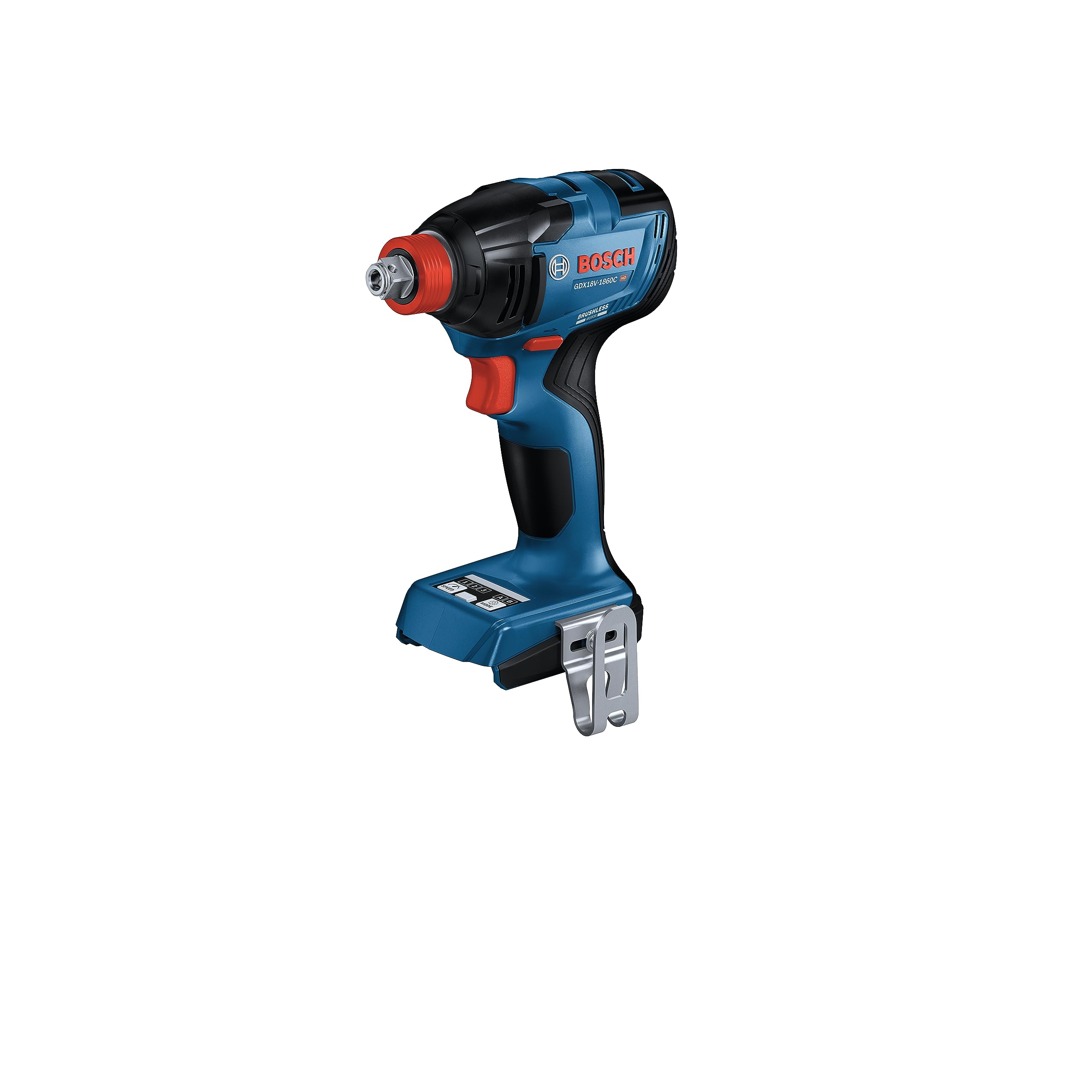 BOSCH GDX18V-1860CN 18V Connected-Ready Two-In-One 1/4 In. and 1/2 In. Bit/Socket Impact Driver/Wrench (Bare Tool)