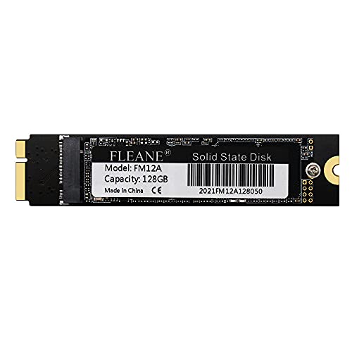 FLEANE FM12A 128GB SSD Replacement for MacBook Air A1465 A1466 Mid2012 EMC 2558 EMC 2559 HD Solid State Dirve (128GB)