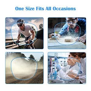 Safety Glasses,Stoggles, Anti Fog Safety Glasses Goggles for Women Nurses Man Eye Protection-3 Pack